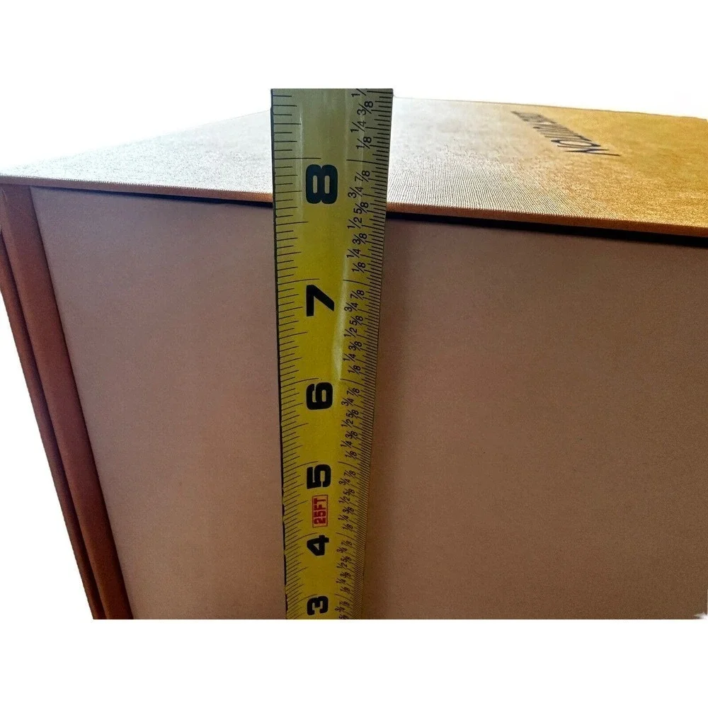 Louis Vuitton Box XXL Magnetic Closure Orange Gift Shoes Purse 16”x13”x 8”      - Picture 8 of 12